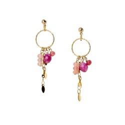 Boucles d’oreilles Baia By Garance — boucles pendantes dorées