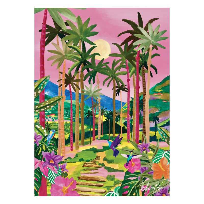 Puzzle Valle de Cocora 500 pièces — Puzzle artistique fabriqué en France | Lucie in the R