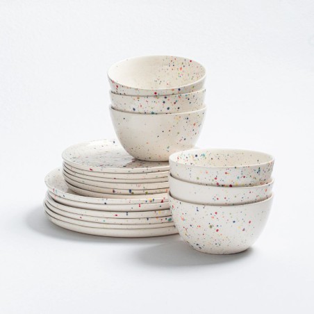 Assiette de fête New Party 27 cm — Vaisselle artisanale Egg Back Home | Lucie in the R