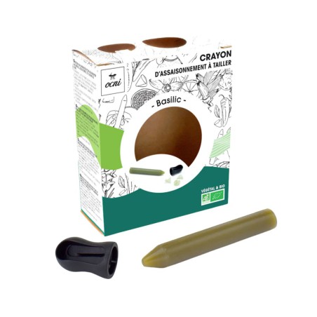 Crayon comestible Basilic OCNI Factory — condiment à tailler | Lucie in the R