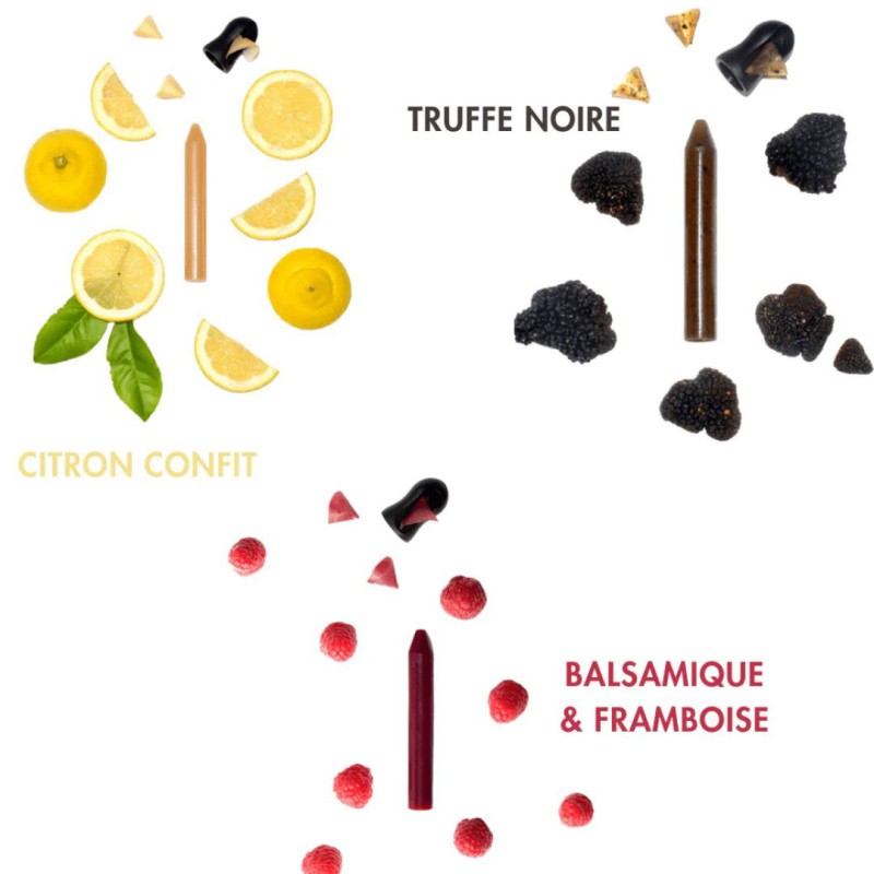 Crayon comestible Basilic OCNI Factory — condiment à tailler | Lucie in the R