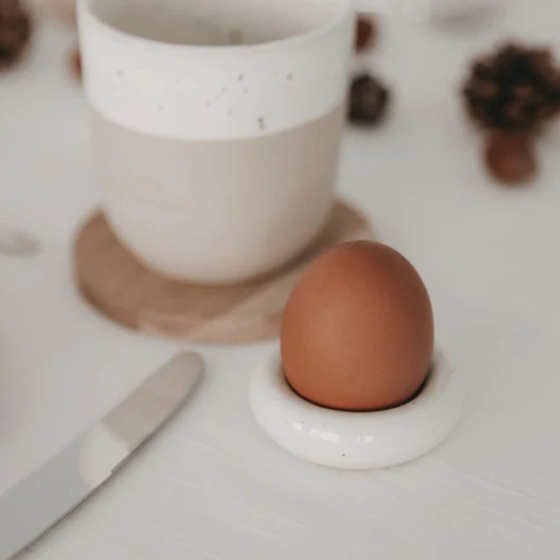 Coquetier Calma Eulenschnitt — coquetier en céramique | Lucie in the R