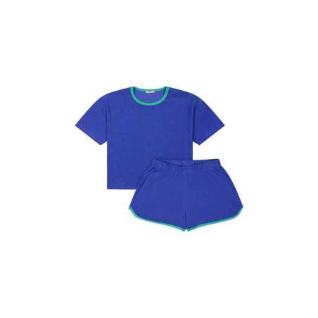 Pyjama short & t‑shirt coton bio We Are Jolies – Confort & éthique - débardeur