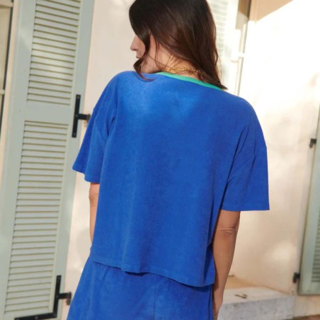 Pyjama short & t‑shirt coton bio We Are Jolies – Confort & éthique - débardeur