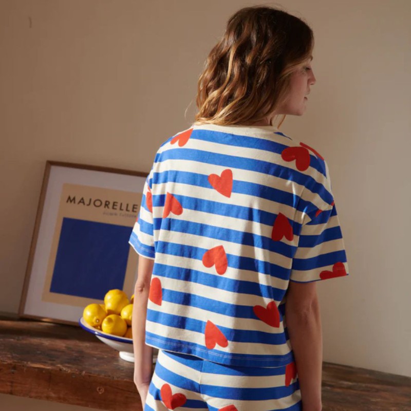 Pyjama short & t‑shirt coton bio We Are Jolies – Confort & éthique