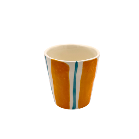 Tasse espresso Linear ocre Duro Ceramics – céramique | Lucie in the R