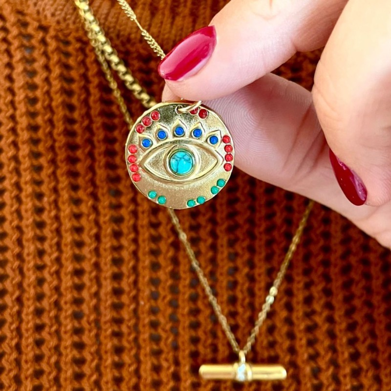 Pendentif Oeil - Chouhuihui