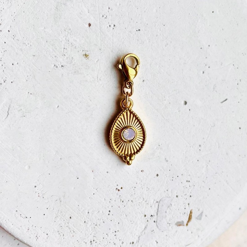 Pendentif Lya rose - Chouhuihui