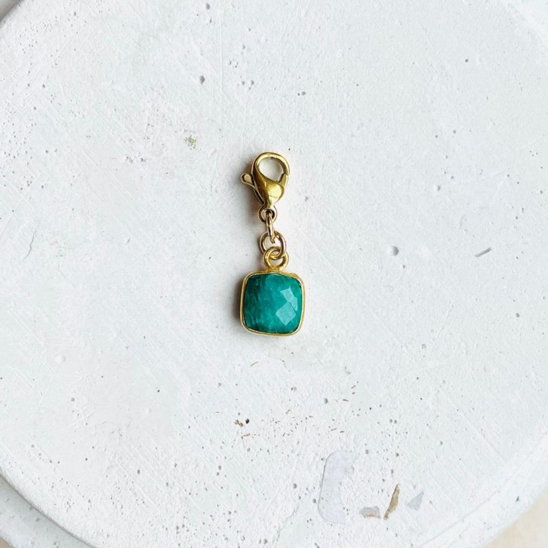 Pendentif Mia vert - Chouhuihui