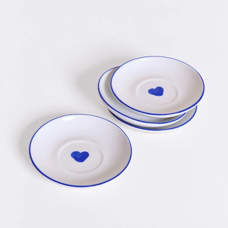 Set tasses espresso “Viens on rêve viens on s’aime” porcelaine | Lucie in the R