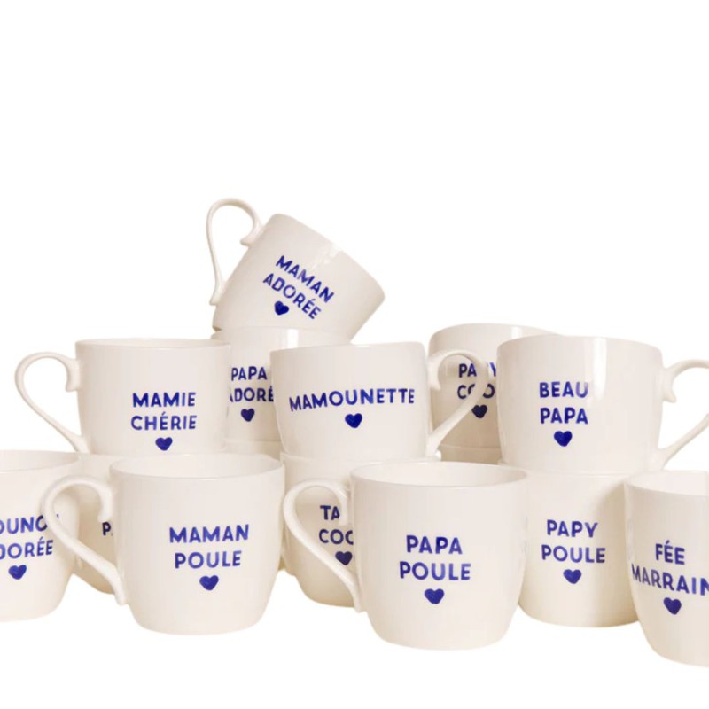 Mug message personnalisé – Porcelaine fine | émoi émoi