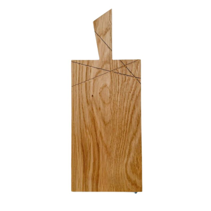 Planche à découper design en bois cuisine et service | Lucie in the R