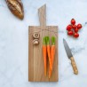 Planche à découper design en bois cuisine et service | Lucie in the R