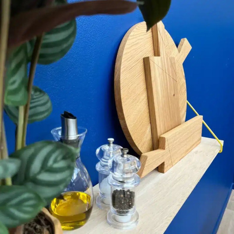 Planche à découper design en bois cuisine et service | Lucie in the R