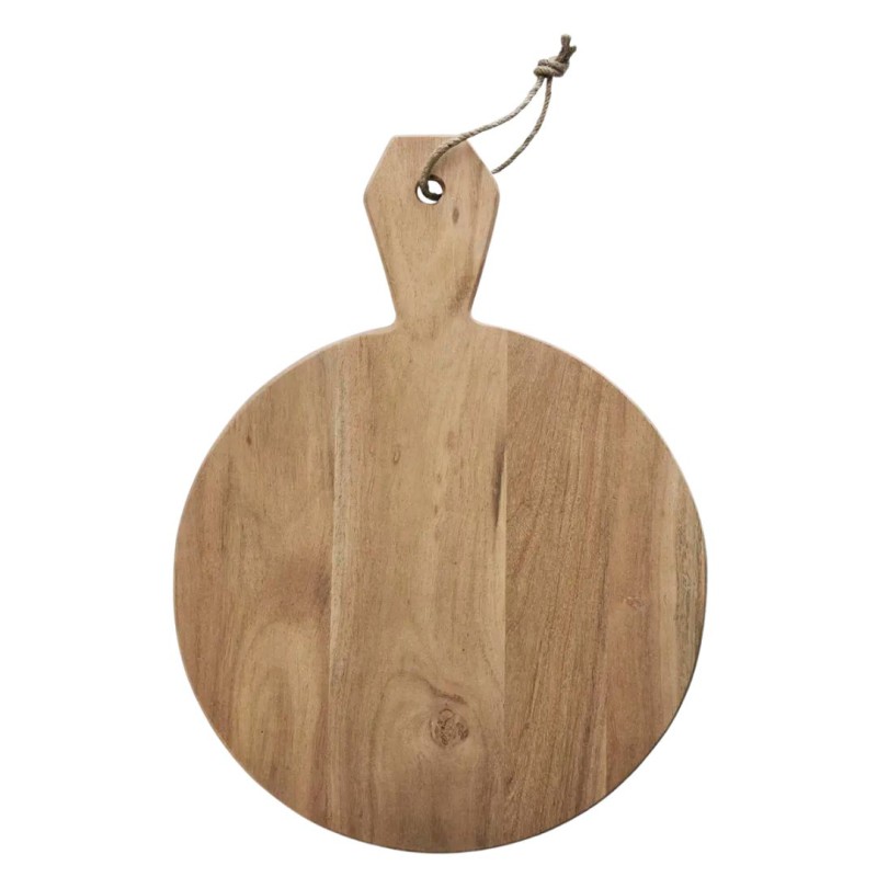 Planche à découper bois ronde Madam Stoltz cuisine | Lucie in the R