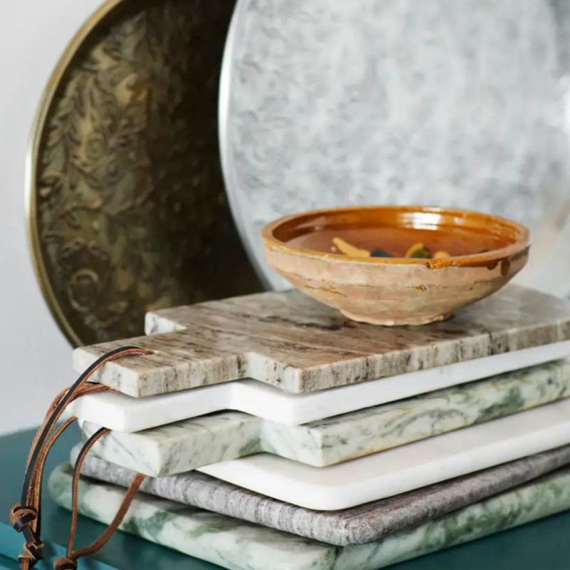 Planche à découper marbre rectangulaire Madam Stoltz cuisine | Lucie in the R