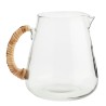 Carafe verre avec hanse ne bambou Madam Stoltz design table | Lucie in the R