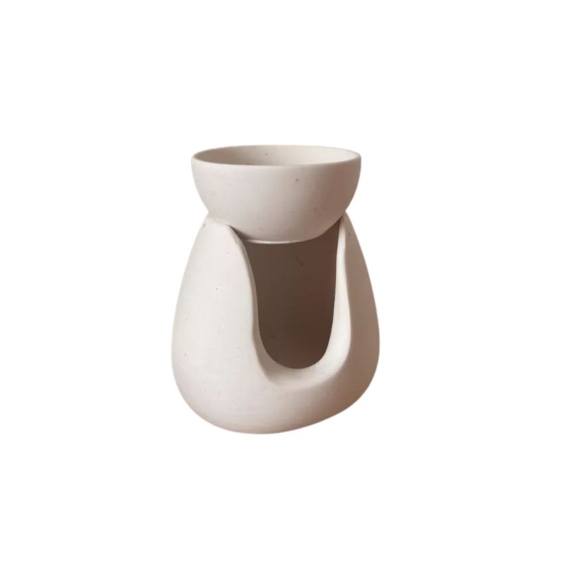 Diffuseur pour fondants parfumés en jesmonite - MyMilkyCandle