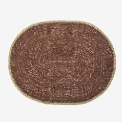 Carafe verre avec hanse ne bambou Madam Stoltz design table | Lucie in the R