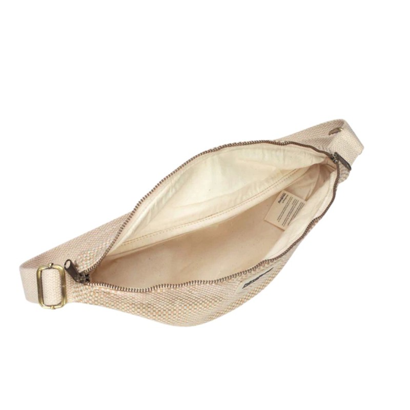 Sac Banane Olivia tressage – Hindbag | Coton Bio & Éthique