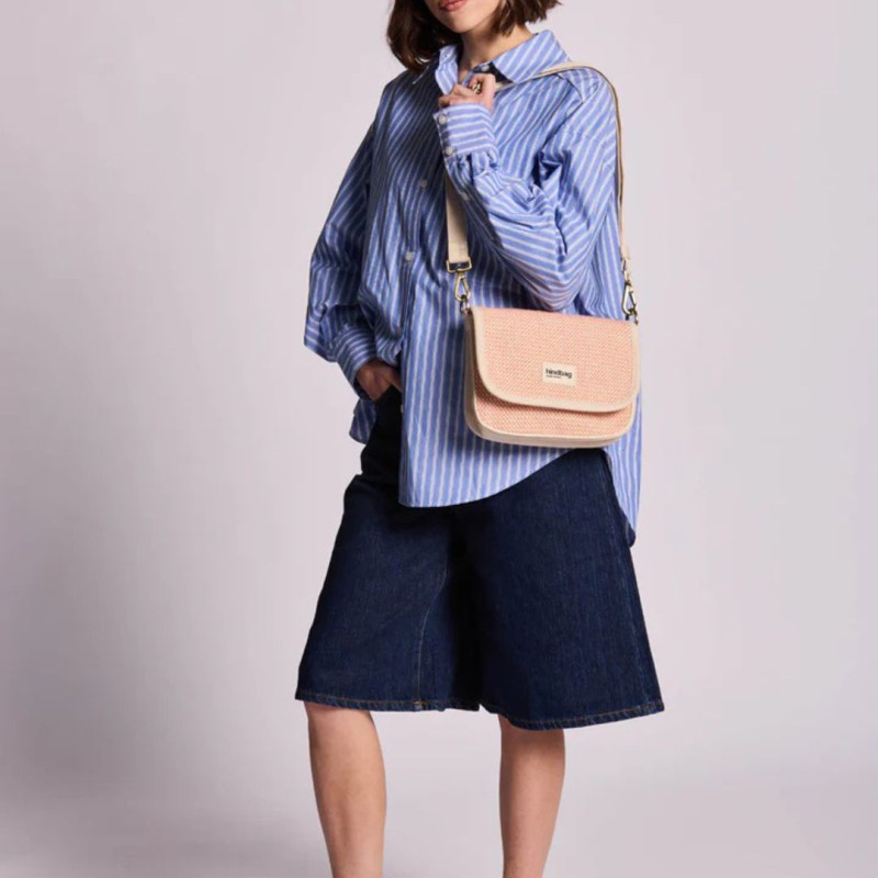 Sac à Main Matelassé Margault – Hindbag | Coton Bio & Éthique