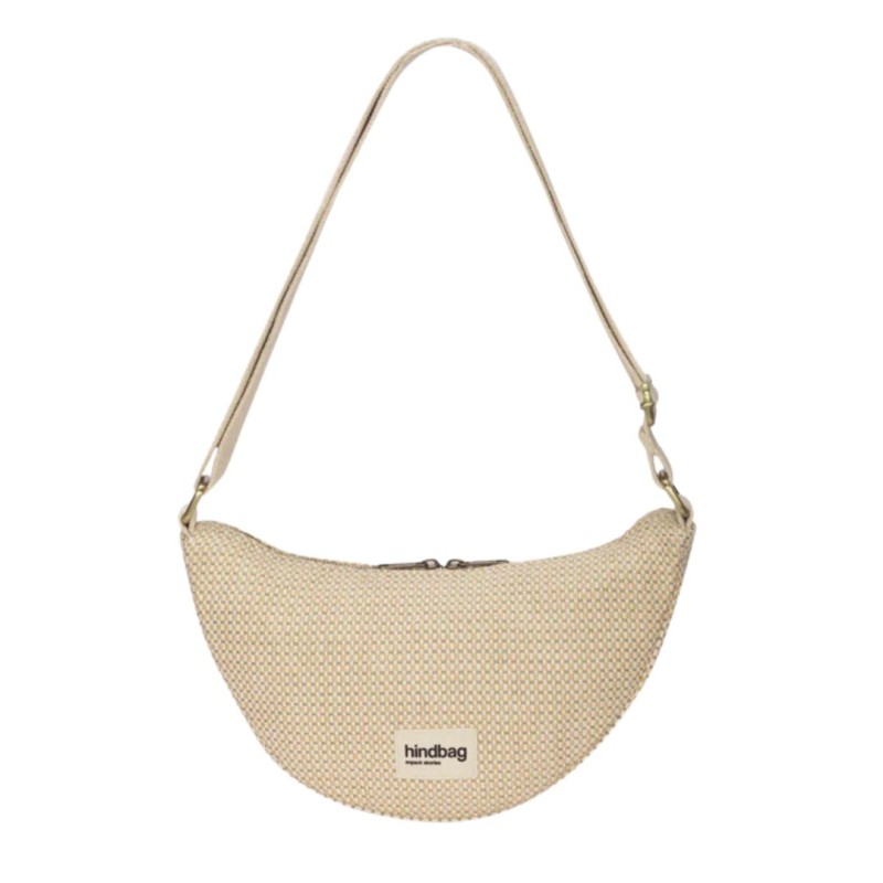 Sac banane tressé Andrea Hindbag coton | Lucie in the R