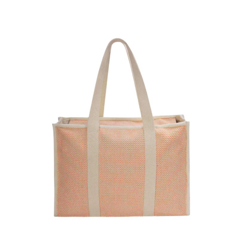 Sac week-end tressé Oscar Hindbag coton durable | Lucie in the R