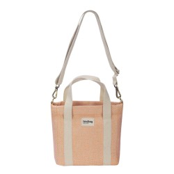 Sac banane mini Louise tressé Hindbag coton | Lucie in the R
