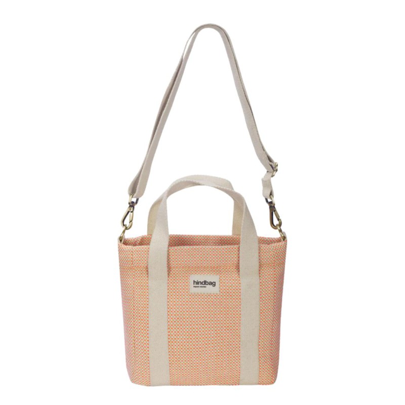 Sac banane mini Louise tressé Hindbag coton | Lucie in the R