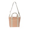 Sac banane mini Louise tressé Hindbag coton | Lucie in the R