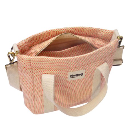 Sac banane mini Louise tressé Hindbag coton | Lucie in the R