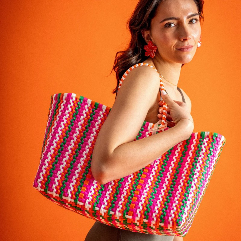 Sac Multi M Tutti Frutti upcyclé – PUP Recycled – Lucie in the R