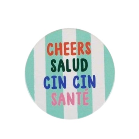 Set de sous-verres Cocktail Club design apéro | Lucie in the R