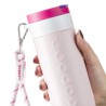 Cordon Dopper — Accessoire gourde pratique et recyclé Cherry Pink