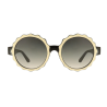 Charly Therapy - Lunettes solaires à monture ronde - Emma blanc