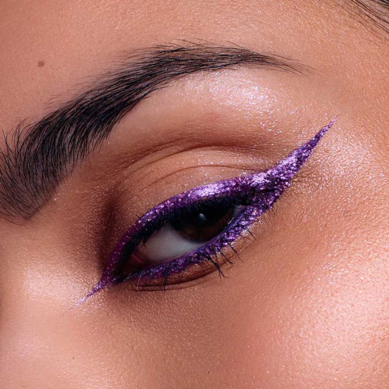 Eyeliner pailleté violet Si Si La Paillette | Lucie in the R