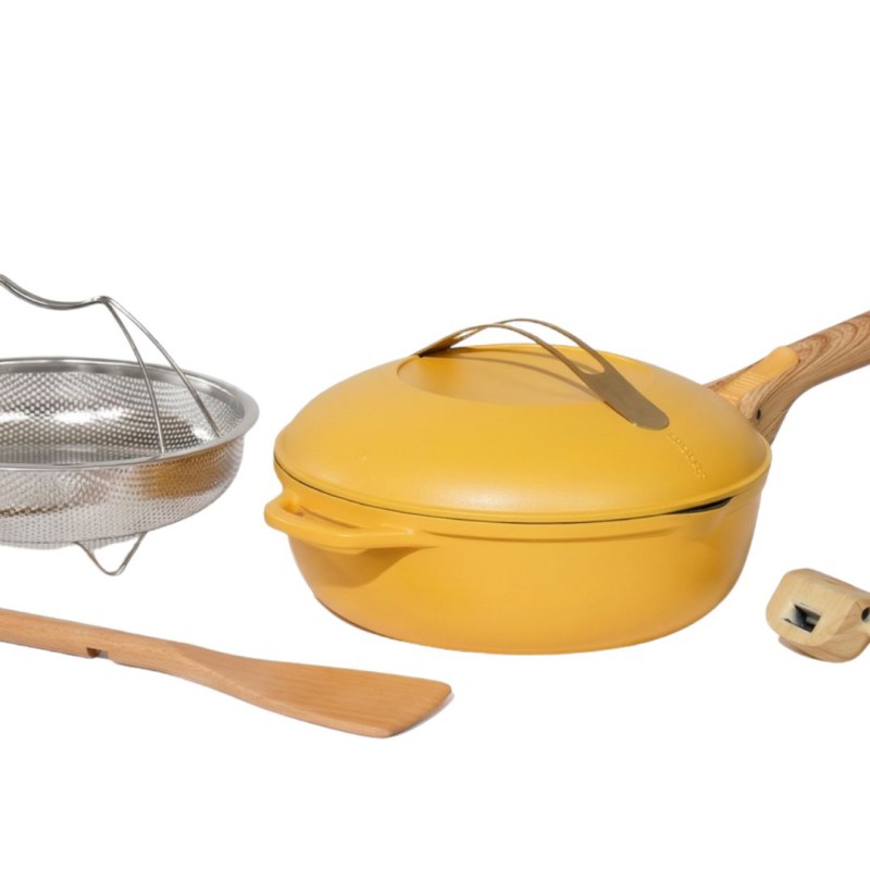 La Fabuleuse Cookut – Poêle multifonction 28 cm – Canopée | 8 fonctions, couvercle auto-arrosage, sans PFOA