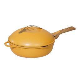 La Fabuleuse Cookut – Poêle multifonction 28 cm – Canopée | 8 fonctions, couvercle auto-arrosage, sans PFOA