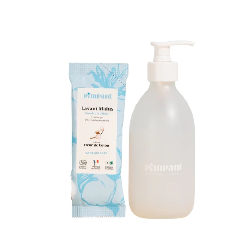 Kit lavant mains fleur d’oranger Pimpant rechargeable | Lucie in the R