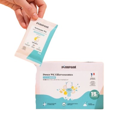 Nettoyant WC rechargeable Pimpant naturel et efficace | Lucie in the R