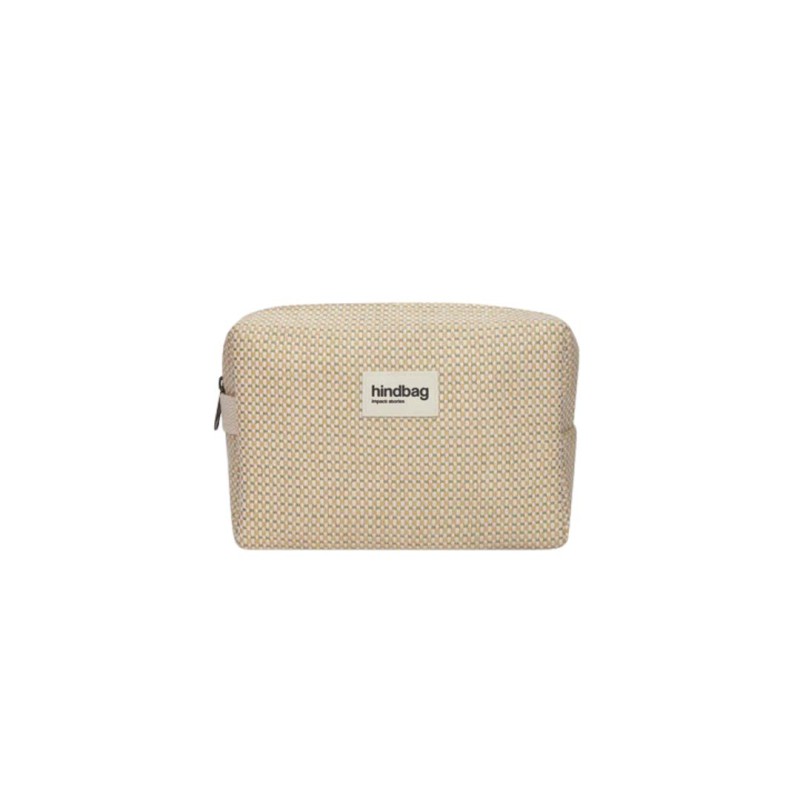 Trousse de toilette Léon en coton bio – Vintage et pratique