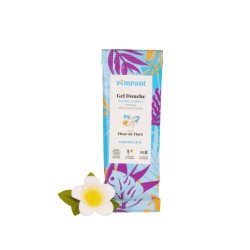 Gel douche fleur de tiaré rechargeable Pimpant, naturel et écoresponsable - Lucie in the R