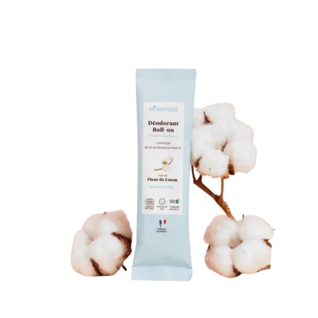 Kit déodorant roll-on vanille Pimpant rechargeable - Lucie in the R