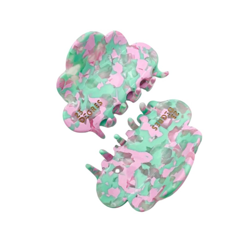 Pince Nuage 23 DEGRÉS – Pince cheveux artisanale en acétate