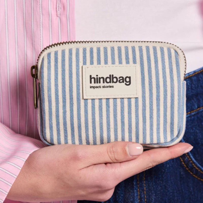 Porte-monnaie Lili – Hindbag | Coton Bio & Éthique