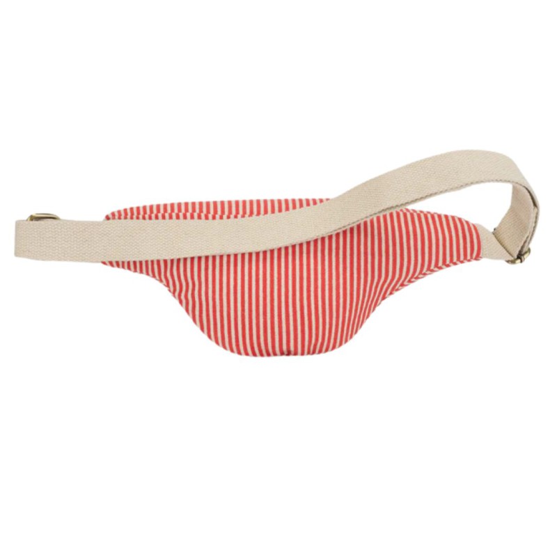 Sac Banane Olivia rayures – Hindbag | Coton Bio & Éthique