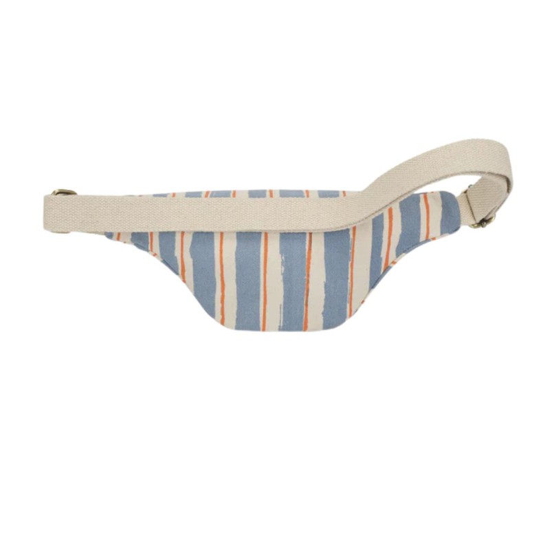 Sac Banane Olivia rayures – Hindbag | Coton Bio & Éthique
