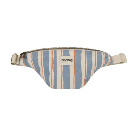 Sac Banane Olivia rayures – Hindbag | Coton Bio & Éthique