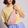 Sac Banane Olivia rayures – Hindbag | Coton Bio & Éthique