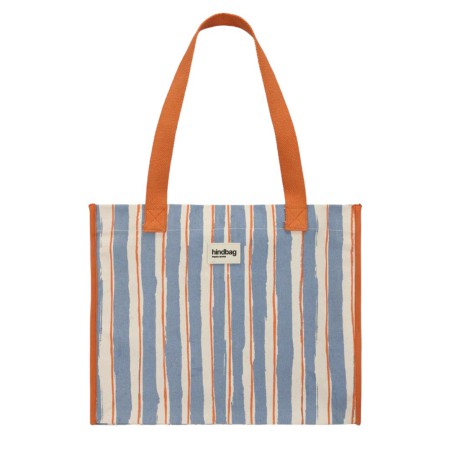Sac cabas rayures Claude – Hindbag | Coton Bio & Éthique